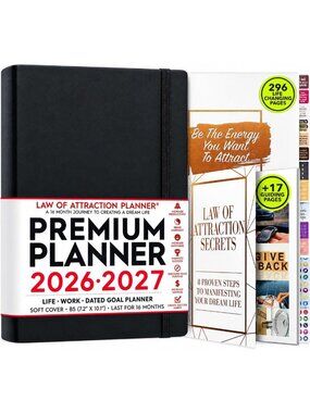 2026-2027 Weekly & Monthly Planner, 16-Month Daily Organizer with Gift Box